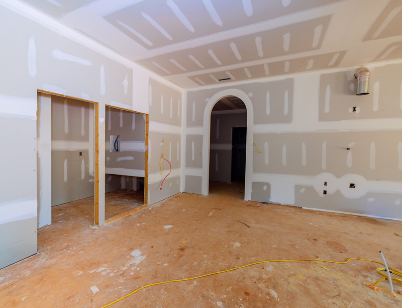 Drywall taping Saint-Hyppolite